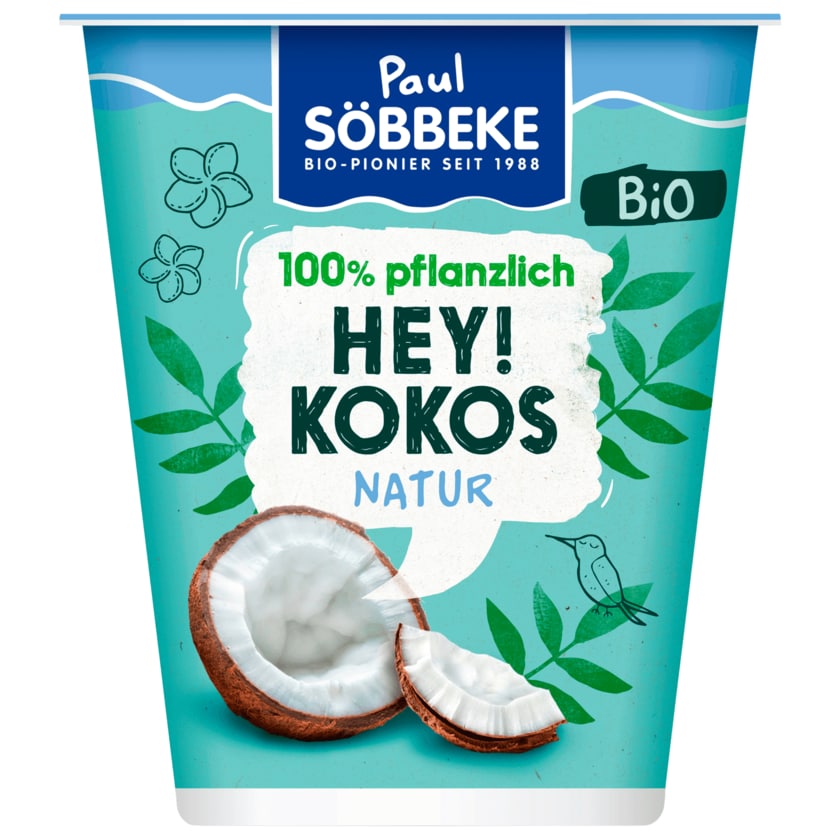 Paul Söbbeke Bio Hey! Kokos Natur vegan 350g